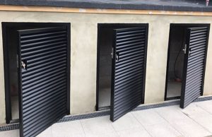 Steel Fully Louvred Doors